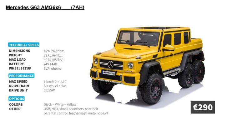 Elektrische kinderauto Audi Mercedes Jeep Landrover Ford, Kinderen en Baby's, Speelgoed | Buiten | Accuvoertuigen, Nieuw, Ophalen