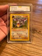 Pokemon fossil Aerodactyl holo 1st edition prerelease GCA 10, Hobby en Vrije tijd, Verzamelkaartspellen | Pokémon, Ophalen of Verzenden