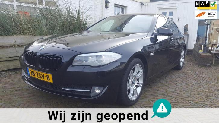 BMW 5-serie 520i High Executive in Excellent mooie conditie, Auto's, BMW, Bedrijf, Te koop, 5-Serie, ABS, Airbags, Airconditioning