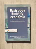 Basisboek Bedrijfseconomie - Studentenuitwerkingen, Boeken, Rien Brouwers; Wim Koetzier; Olaf Leppink, Ophalen of Verzenden, Zo goed als nieuw