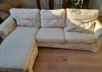Gratis Ikea 3 zits ektrop bank met chiase longue beschikbaar voor biedingen