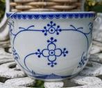 Indian blue bloempot wit blauw, past bij Winterling en Jäger, Ophalen, Rond, Tuin, Zo goed als nieuw