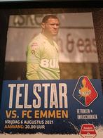 Telstar programma boekjes seizoen 2021 - 2022, Ophalen of Verzenden, Zo goed als nieuw, Overige binnenlandse clubs, Boek of Tijdschrift