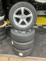 18 inch originele Porsche Macan velgen met winterbanden, Ophalen, 18 inch, Gebruikt, Banden en Velgen