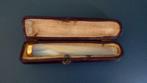 Oud parelmoeren sigarettenpijpje/sigarettenhouder, Ophalen of Verzenden