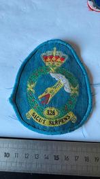 Patch 326 squadron vilt klu, Ophalen, Luchtmacht, Nederland, Embleem of Badge