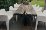 8 tuinstoelen, Tuin en Terras, Tuinsets en Loungesets, Ophalen, Kunststof, Gebruikt, Tuinset