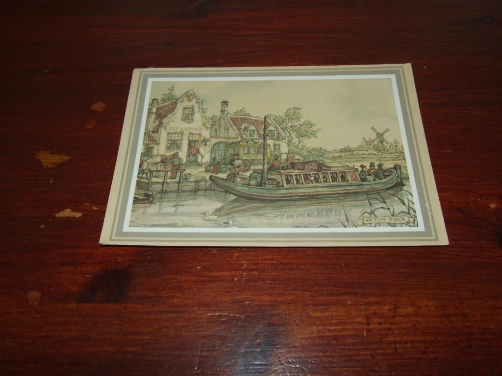 349- ILLUSTRATOR-ANTON PIECK, Gebruikt, Verzenden, Voor 1940, Prent