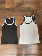 2x Zeeman top, zwart en grijs M, Kleding | Heren, T-shirts, Maat 48/50 (M), Zwart, Ophalen of Verzenden, Zo goed als nieuw