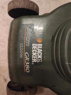Black & Decker GR380 Grasmaaier - 38cm, Ophalen, Cirkelmaaier, Gebruikt, Elektrische grasmaaier