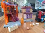 Harry Potter Magical Minis Wegisweg & Zweinstein Express, Ophalen of Verzenden, Zo goed als nieuw, Complete set