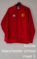 Manchester United ADIDAS trainingsjas maat S, Ophalen of Verzenden, Zo goed als nieuw, Adidas, Voetbal