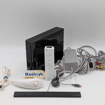 Nintendo Wii complete set met controller en alle kabels beschikbaar voor biedingen