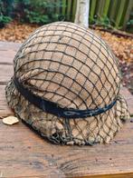 Leger helm camo  compleet, Ophalen of Verzenden, Motorboot of Zeilboot