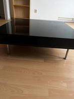 Retro coffee table zwart, Huis en Inrichting, 50 tot 100 cm, Vierkant, Zo goed als nieuw, Minder dan 50 cm
