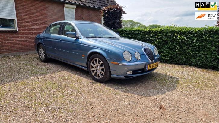 Jaguar S-type 4.0 V8 2D Eigr APK 12/2025 handels prijsje, Auto's, Jaguar, Bedrijf, Te koop, S-Type, ABS, Airbags, Airconditioning