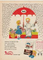retro reclame 1962 Venz hagelslag kindje poppendokter, Verzenden, Overige typen
