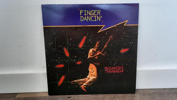 Masayoshi Takanaka – Finger Dancin' LP, Japan Fusion, Cd's en Dvd's, Vinyl | Jazz en Blues, Gebruikt, Jazz, 1960 tot 1980, 12 inch