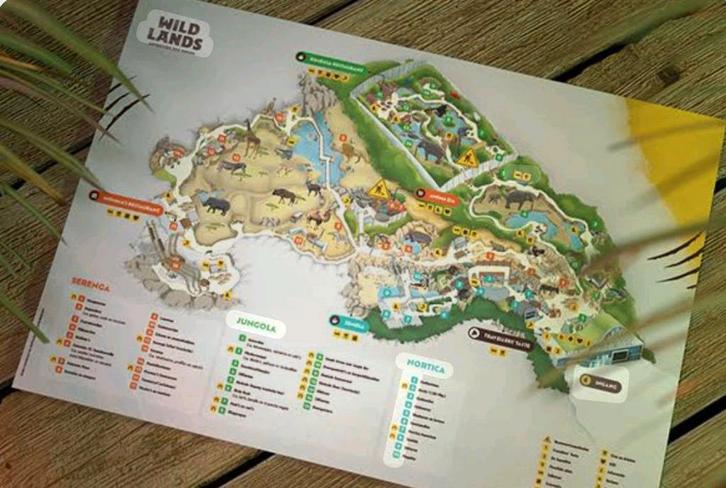 2x entree tickets Wildlands Emmen 1+1, Tickets en Kaartjes, Overige Tickets en Kaartjes, Twee personen