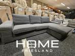 Hoekbank - Grijs, 125 cm of meer, 125 cm of meer, Zo goed als nieuw, Info@homefriesland.nl