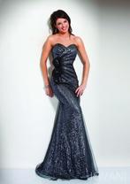 Glitter & glamour! Luxe galajurken - Nieuw, Kleding | Dames, Gelegenheidskleding, Galajurk, Zwart, Maat 42/44 (L), Ophalen of Verzenden