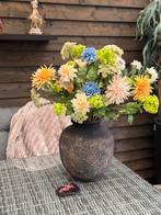 Nieuw Zijden boeket, Huis en Inrichting, Woonaccessoires | Kunstplanten en Kunstbloemen, Binnen, Info@colorsenjoy.nl, Nieuw, Ophalen of Verzenden