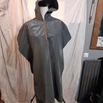 Grijze Regenponcho met Rits, Ophalen of Verzenden