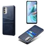 Backcover + PMMA Screenprotector for Moto G51 5G _ Blauw, Verzenden, Nieuw, Hoesje of Tasje