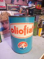 Olieblik Fiat 5 Liter Vintage groot olieblik, Ophalen of Verzenden, Gebruikt