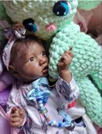 Saskia full body vinyl reborn girl, Ophalen of Verzenden, Nieuw, Babypop, Levensecht of Reborn