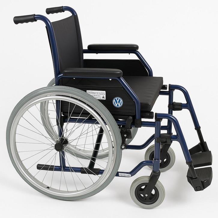 Mooie inklapbare rolstoel Vermeiren , kan verstuurd worden, Diversen, Rolstoelen, Zo goed als nieuw, Handbewogen rolstoel, Inklapbaar