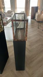 Zuilpilaren koper+glas 60€ per stuk 2 stuks, Huis en Inrichting, Woonaccessoires | Zuilen en Pilaren, Ophalen