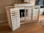 Houten shutters 4-luik 170 x 92cm, Huis en Inrichting, Ophalen, Wit, 150 tot 200 cm, Minder dan 100 cm