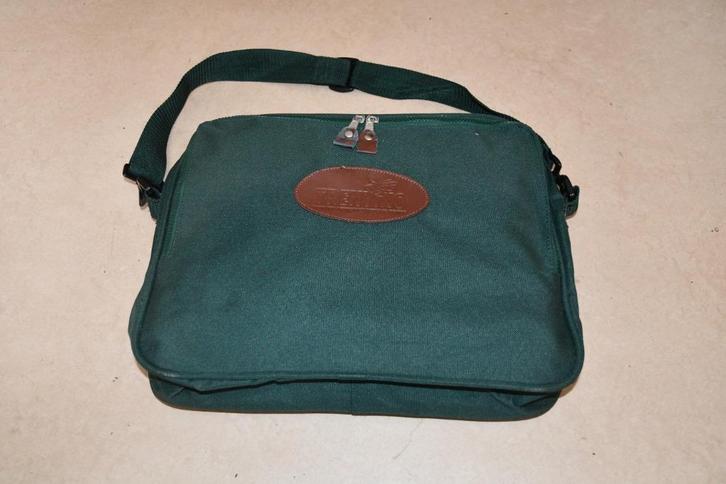 Groene labtop draagtas van Trentino, Computers en Software, Laptoptassen, Gebruikt, Schoudertas, 14 inch, Ophalen of Verzenden