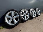 Originele Audi 18 inch velgen Bridgestone Blizz (245/40 R18), Ophalen, 18 inch, 245 mm, Banden en Velgen