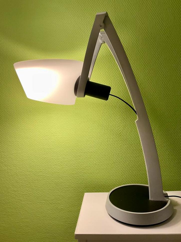 Novecento Tre Ci Luce design L. Stano glazen kap, Huis en Inrichting, Lampen | Tafellampen, Zo goed als nieuw, 50 tot 75 cm, Ophalen of Verzenden