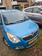 Opel Agila 1.0 12V 2008 Blauw, Auto's, 31 €/maand, Blauw, 996 cc, Handgeschakeld