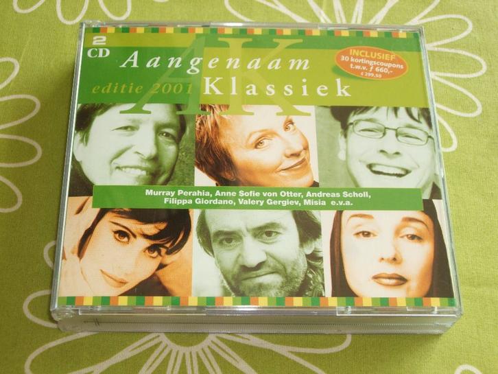 Aangenaam Klassiek 2001 - 2CD, Cd's en Dvd's, Cd's | Klassiek, Zo goed als nieuw, Overige typen, Classicisme, Ophalen of Verzenden