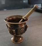Apothekers vijzel Koper / Brons 6 cm. hoog, Antiek en Kunst, Ophalen of Verzenden