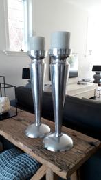 Kandelaars 50 cm hoog, Huis en Inrichting, Woonaccessoires | Kandelaars en Kaarsen, Ophalen, Metaal, 50 tot 75 cm