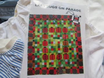 Patroon/patchwork/quilts/lieveheersbeest/Ladybird on Parade beschikbaar voor biedingen