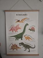 Dino set: grote knuffel, hoofd en poster, Ophalen of Verzenden, Zo goed als nieuw