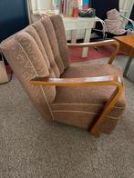Vintage fauteuil jaren 50, Ophalen, Zo goed als nieuw, 75 tot 100 cm, 50 tot 75 cm