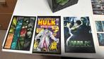 Hulk strips met 10 zeefdrukken zie foto’s plus dvd film, Boeken, Meerdere stripboeken, Ophalen of Verzenden, Zo goed als nieuw