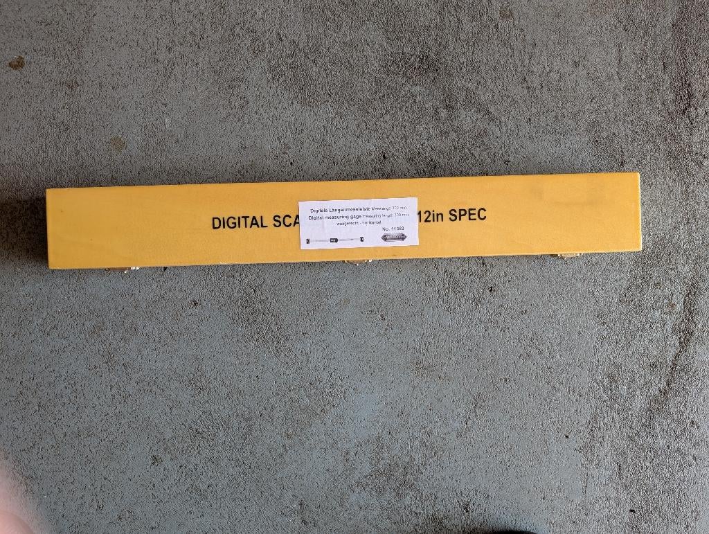 Wabeco 11363, digitale schuifmaat 300mm, Ophalen of Verzenden, Nieuw, Groter dan 1:32