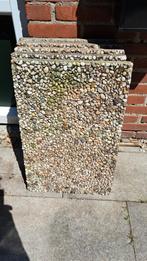 9 grindtegels 60x40 cm, Tuin en Terras, Ophalen, Gebruikt, Minder dan 5 m², Beton