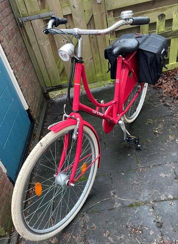 Ortler Van Dyck Candy Omafiets - 55cm - 3V - Rood beschikbaar voor biedingen