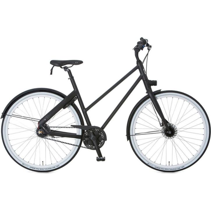 CORTINA Blau Dames Black Matt 56cm 2022, Fietsen en Brommers, Fietsen | Dames | Damesfietsen, Nieuw, Overige merken, 56 cm of meer