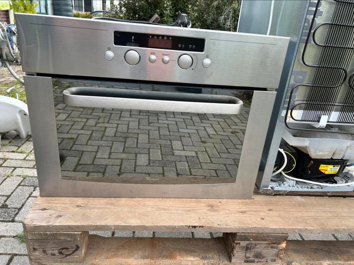 Whirlpool AMW 510IX inbouw magnetron met grill functie, Witgoed en Apparatuur, Magnetrons, Zo goed als nieuw, Inbouw, Combimagnetron