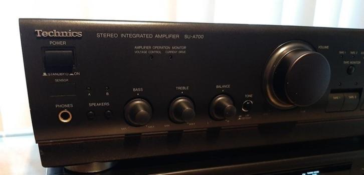 Technics SU-A700 zeer mooie staat, krachtige versterker!!!!!, Audio, Tv en Foto, Versterkers en Receivers, Zo goed als nieuw, Stereo